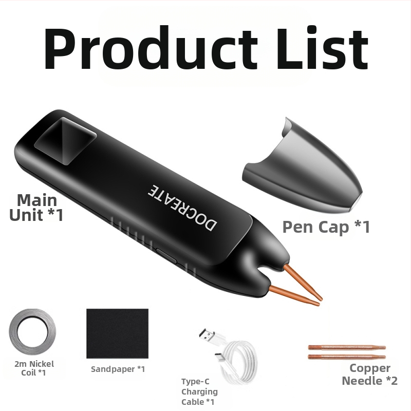 SIENWINY Преносима ръчна точкова заваръчна машина за 18650 литиеви клетки, LCD дисплей 1,3 инча