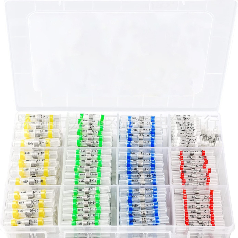 SST séria, súprava 360 terminálov s prstenom, tepelné sťahovacie ochranné trubky