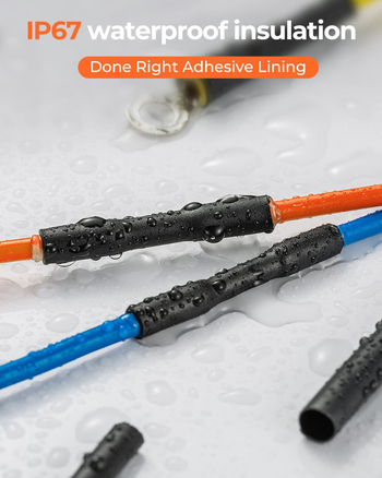 Σετ σωληνώσεων θερμοσυσκόνησης, 400 τεμάχια, αναλογία 3:1, συγκολλημένος εσωτερικός επενδύτης, θαλάσσια κατηγορία