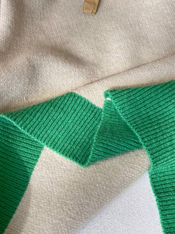 Pletený cardigan s motívom srdca háčkovaným vzorom a 3D žakardom, voľný strih, okrúhly výstrih, dlhé rukávy