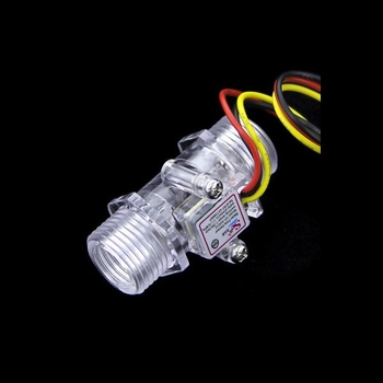 YF-S201 vandens srauto jutiklis su G1/2/3/4 sąsaja (4/6 jungtys) vandens šildytuvui ir gėrimų dozatoriui – Hall efektinis srauto matuoklis