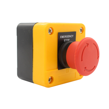 Menghua XBZA53 Vandeniui atsparus avarinio stabdymo jungiklis su grybų formos mygtuku – valdymo dėžė, IP65, CE, 440V+, sprogimui atsparus