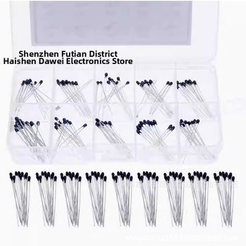 MF52 NTC термистор, глава за измерване, отрицателен температурен коефициент, 1 kΩ–100 kΩ, 100 бр., смесени спецификации