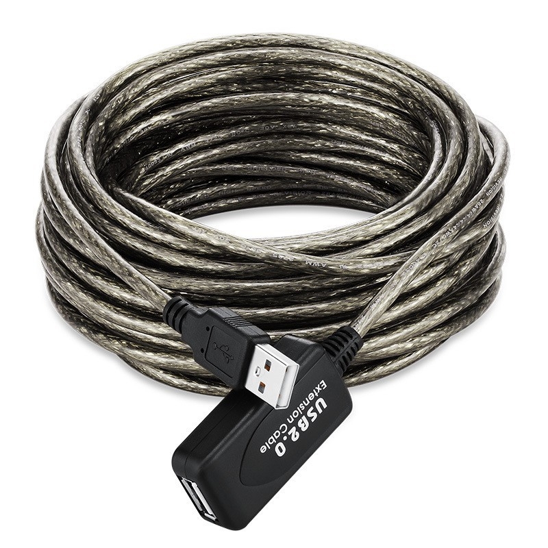 USB удължителен кабел, конектор USB A мъжки към USB A женски, медна сърцевина, медни кабели, съвместим с различни компютри, тегло 0.7 кг