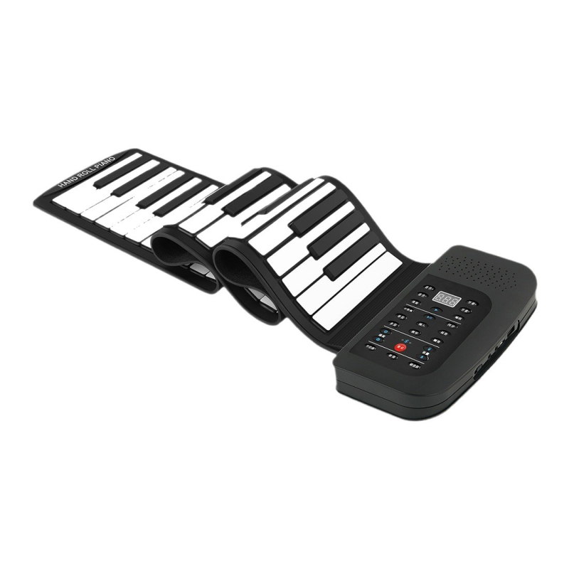 PA88M 88 клавишна преносима цифрова клавиатура с Bluetooth, 64-гласова полифония, 101–200 тембра, 11–50 демонстрационни песни