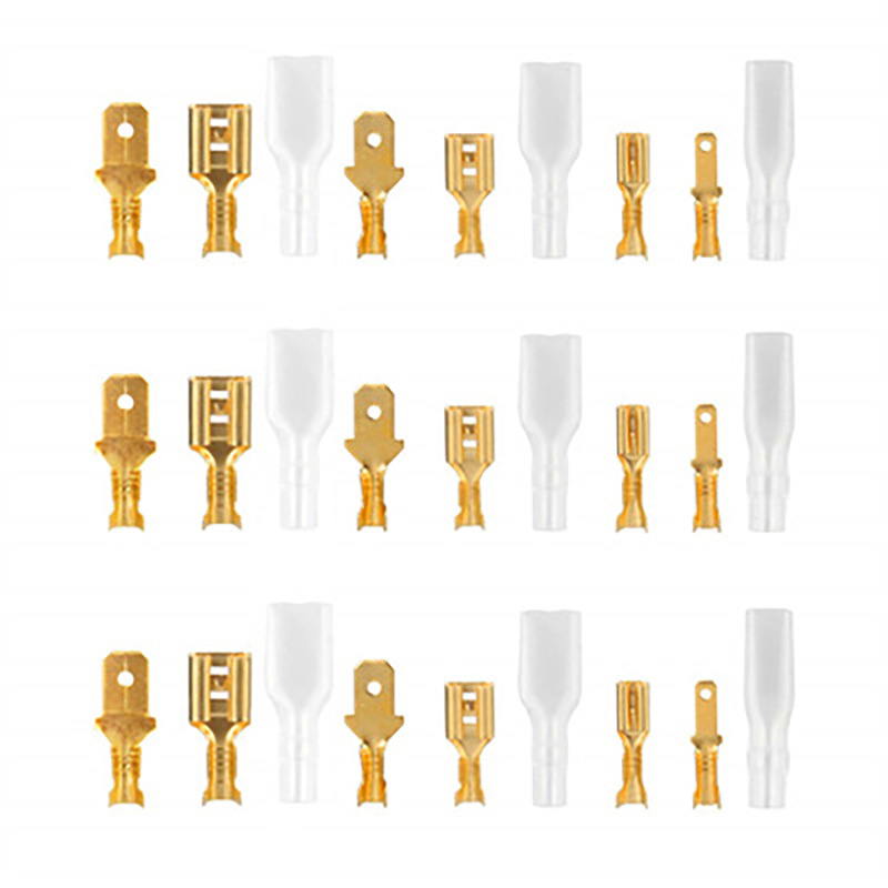 Saint-Daxing krimp terminál, plug-in typ, 2.8/4.8/6.3, meď potiahnutá cínom, 720 kusov v krabici, elektrické aplikácie