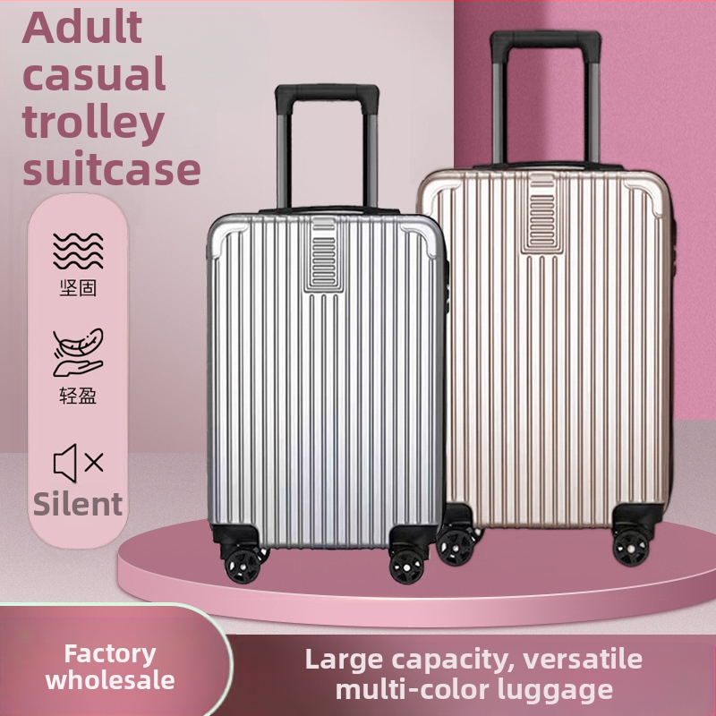 ABS Αποσκευές Χειραποσκευή με Φερμουάρ, Universal Τροχοί, Μεγάλη Χωρητικότητα