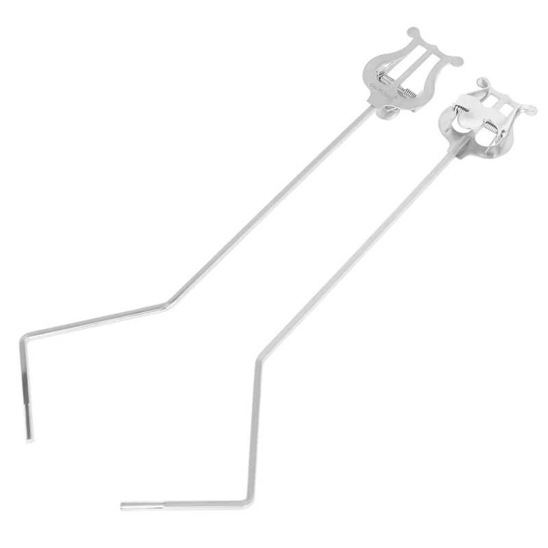 Klip na partitúry pre dychové nástroje, kovová konštrukcia, model ZJ-10, balený v OPP vrecku