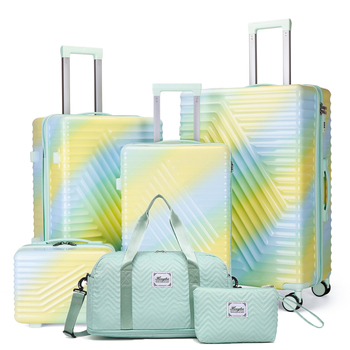 PP σκληρού περιβλήματος βαλίτσα με ροδάκια, χωρητικότητα 36–55 L, δυνατότητα επέκτασης, τηλεσκοπική λαβή, απλό συνδυαστικό κλείδωμα