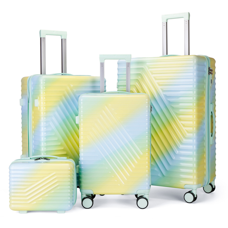 PP σκληρού περιβλήματος βαλίτσα με ροδάκια, χωρητικότητα 36–55 L, δυνατότητα επέκτασης, τηλεσκοπική λαβή, απλό συνδυαστικό κλείδωμα