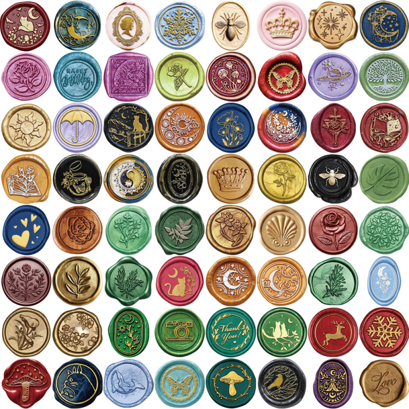 Sticker készlet, 64 lap, DIY aranyos rajzfilm-stílusú matricák noteszekhez, telefontokokhoz és poharakhoz - Márka: Pick Up Music - Ragasztható: Igen - Gyártási mód: Nyomtatás