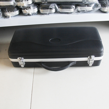 Кутия за музикални инструменти, компактна PVC кутия за малки инструменти (PVC; компактен инструментален калъф; есен 2023 издание; домашно съхранение)