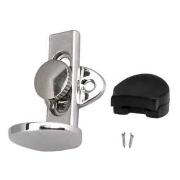 Регулируем държач за палец за кларинет и обой с силиконова подложка, неръждаема стомана + гума, 14 g, OPP пакет