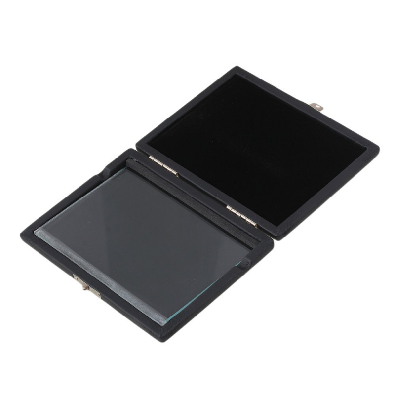 Cutie pentru bețișoare pentru clarinet și saxofon — MG-01417, lemn masiv + piele PU + panou de sticlă, ambalaj OPP, fabricat în China