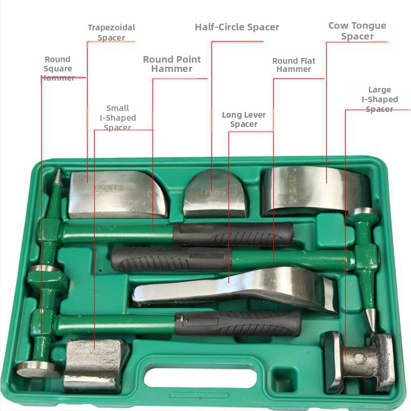 Тип 1 Инструмент за ремонт на автомобилни ламарини и заваръчни аксесоари, Junpeng XGP-1846, тежък триъгълен дърпач със заключваща глава