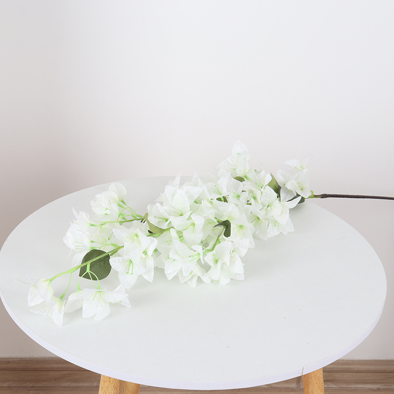 Dirbtinis bougainvillea žiedas iš šilko — namų dekorui, vestuvėms ir fotografijos rekvizitams — stilizavimas, reljefas, įpurškimo liejimas, ekrano spausdinimas; Įvairovė 18904525367