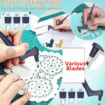 Forgó kézműves kés gravírozáshoz és papírvágáshoz - nem elektromos eszköz