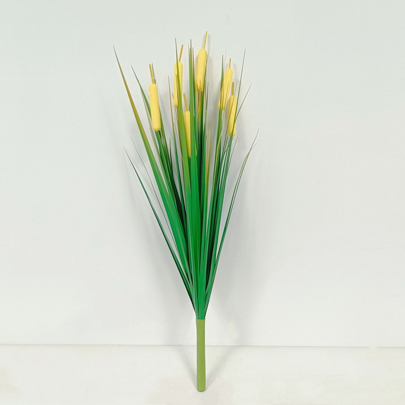 Изкуствен букет от тръстика – мек PVC, стилова изработка и инжекционно формиране, симулирана градинска разновидност, за сватба, открити пространства, реквизит за фотография и домашна декорация