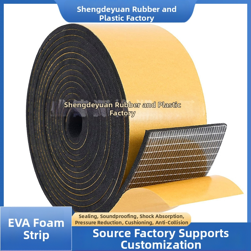 ЕВА пяна лента със самозалепващо уплътнение за врати и прозорци, неопрена/EPDM, модел 11