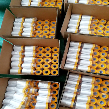 Dviguba kampų dažymo plėvelė automobilio dažymui, PE pagrindas, storis 0,09 mm, aukšta temperatūros atsparumas, logotipo spausdinimas įmanomas