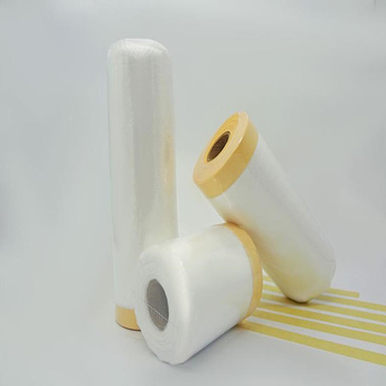 Dviguba kampų dažymo plėvelė automobilio dažymui, PE pagrindas, storis 0,09 mm, aukšta temperatūros atsparumas, logotipo spausdinimas įmanomas