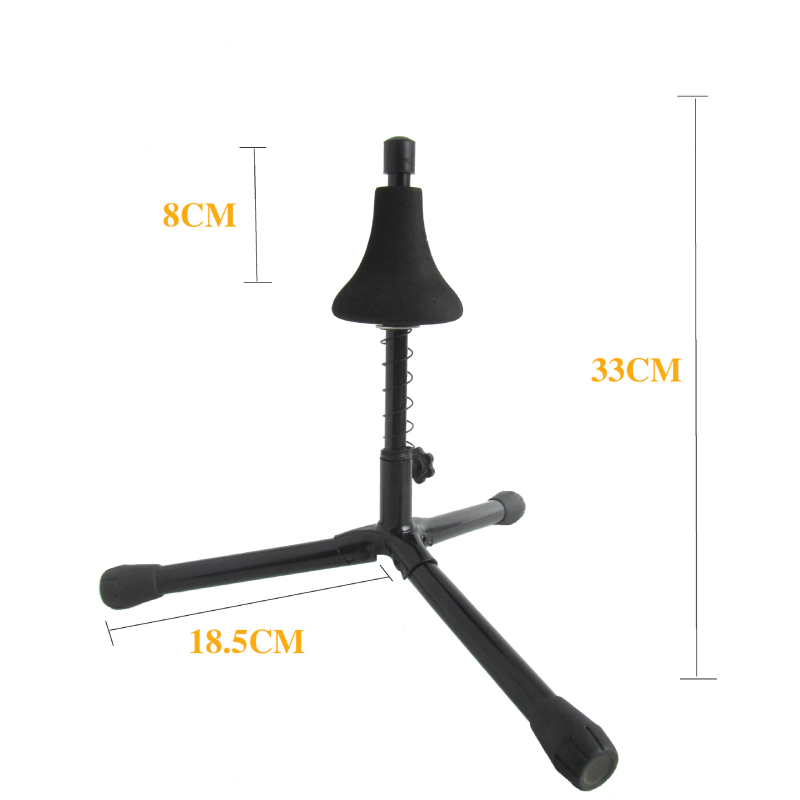 Suport trompetă HTS-184 | Construcție din fier+EVA | Pine forest | pentru instrumente muzicale