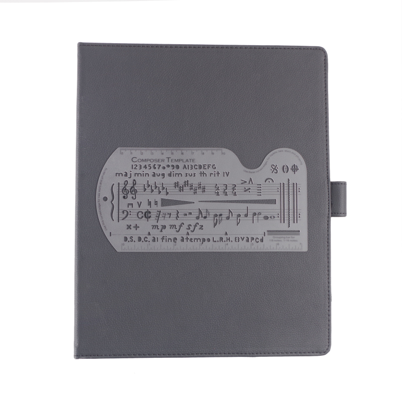 Рулер за чертане на петолиний нотен запис — Модел: Drawing Ruler; Материал: Пластмаса; Категория: Cm