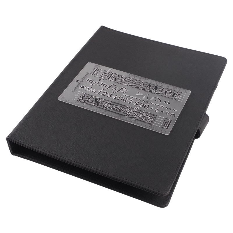 Рулер за чертане на петолиний нотен запис — Модел: Drawing Ruler; Материал: Пластмаса; Категория: Cm