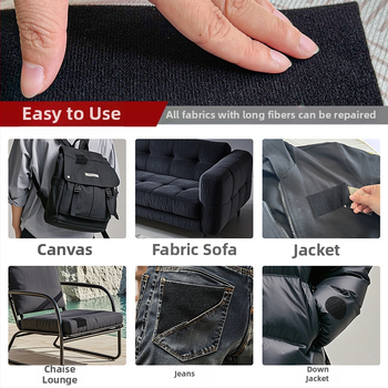 Ταινία επισκευής με ακρυλική βάση, αυτοκόλλητη, πλένεται, υψηλής ιξωδότητας, για επισκευή μουσαμά