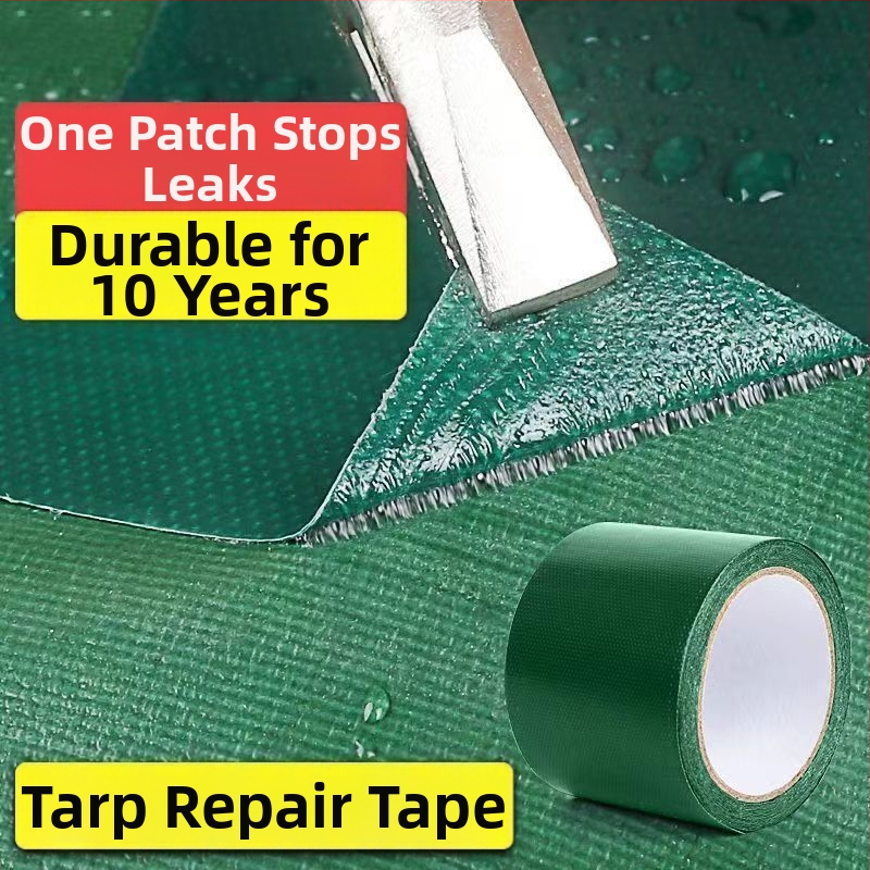 Ταινία επισκευής PVC για ταπερλουίν και καλύμματα φορτηγών, παχιά, αδιάβροχη και UV-ανθεκτική