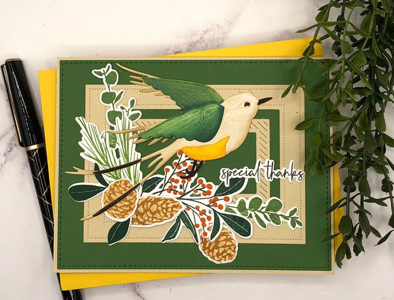 Metalinė pjovimo forma scrapbookingui — rankų darbo geležinė šablonas su geometriniu dizainu ir kaligrafijos bei tapybos motyvu, pritaikomas, namų naudojimui