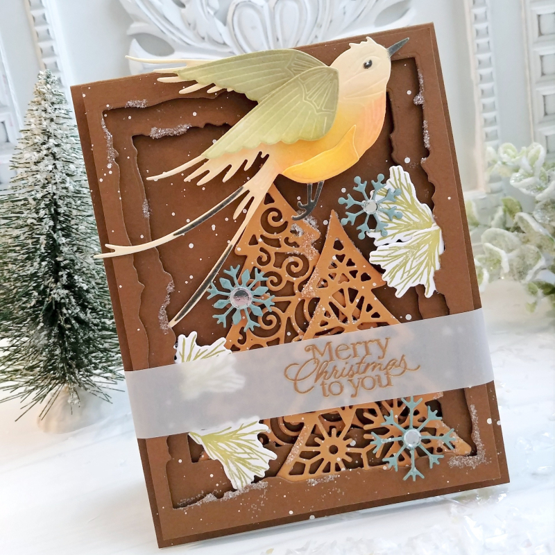 Metalinė pjovimo forma scrapbookingui — rankų darbo geležinė šablonas su geometriniu dizainu ir kaligrafijos bei tapybos motyvu, pritaikomas, namų naudojimui