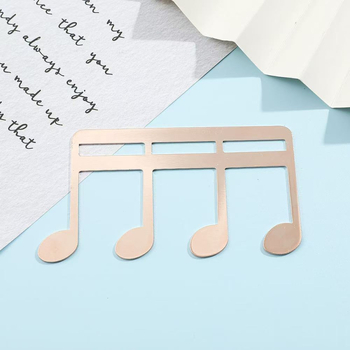 M tipo nerūdijančio plieno partitūrų klipas gitarai ir pianinui - 2024 m. žiemos išleidimas