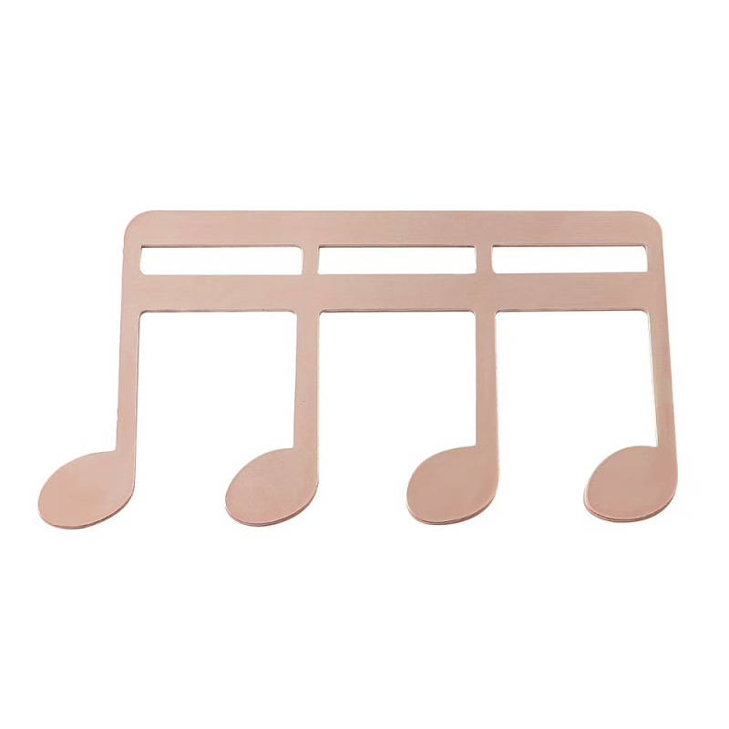 M tipo nerūdijančio plieno partitūrų klipas gitarai ir pianinui - 2024 m. žiemos išleidimas