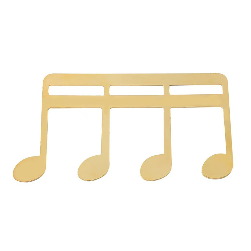 M tipo nerūdijančio plieno partitūrų klipas gitarai ir pianinui - 2024 m. žiemos išleidimas