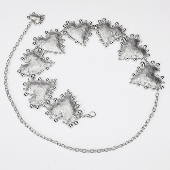 Метална талия-верижка за жени, екстравагантен стил, пусната през пролетта 2024.