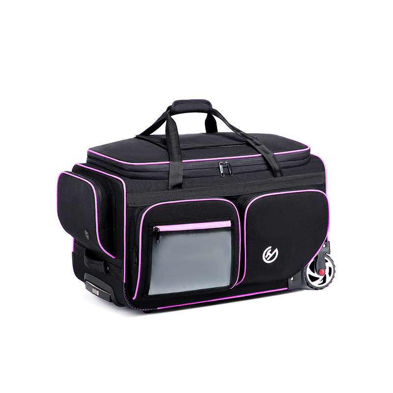 Cestovná taška na oblečenie s kolieskami – 20-35L, Oxford látka, podšívka z polyesteru, unisex, značka YH&CS