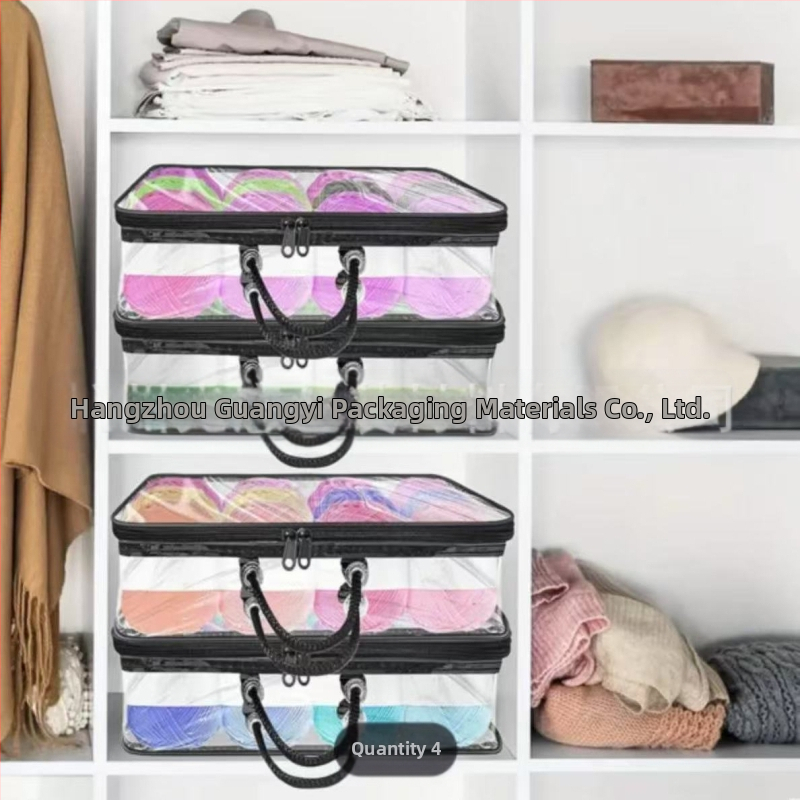 Чанта за завивки със стоманена тел, двойна дебелина 20S коприна, с цип, прахо- и влагозащитена