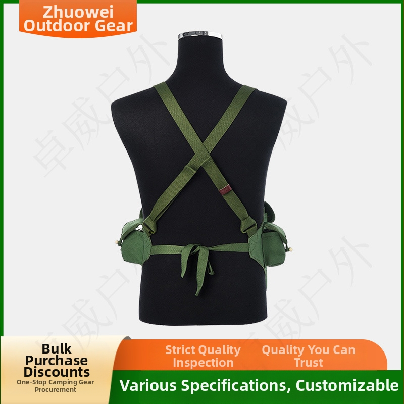 Тактическа жилетка с камуфлажен модел, памучно-смесена материя, унисекс, подходяща за планински туризъм, за всички сезони