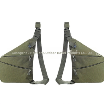 Išorinė taktikinė pečių rankinė, vieno tono dizainas, Oxford medžiaga, pamušalas nailonas, atspari vandeniui ir ultra lengva, lauko sportams