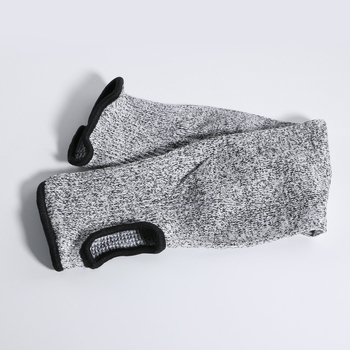 HPPE pjovimo apsauga dilbio rankovė su nykščio anga, 5 lygio atsparumas dėvėjimuisi