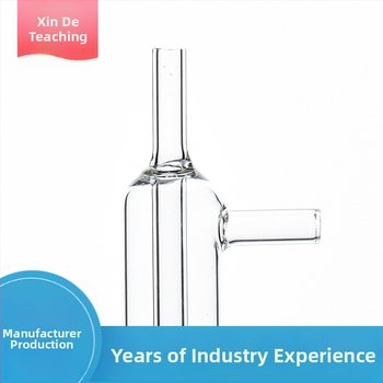 Ατμοσφαιρικός δειγματολήπτης με φιάλη δειγματοληψίας αερίου, σωληνάκι απορρόφησης φυσαλίδων και σωληνάκι απορρόφησης φορμαλδεΰδης για δειγματοληψία και ανίχνευση