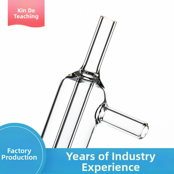 Ατμοσφαιρικός δειγματολήπτης με φιάλη δειγματοληψίας αερίου, σωληνάκι απορρόφησης φυσαλίδων και σωληνάκι απορρόφησης φορμαλδεΰδης για δειγματοληψία και ανίχνευση