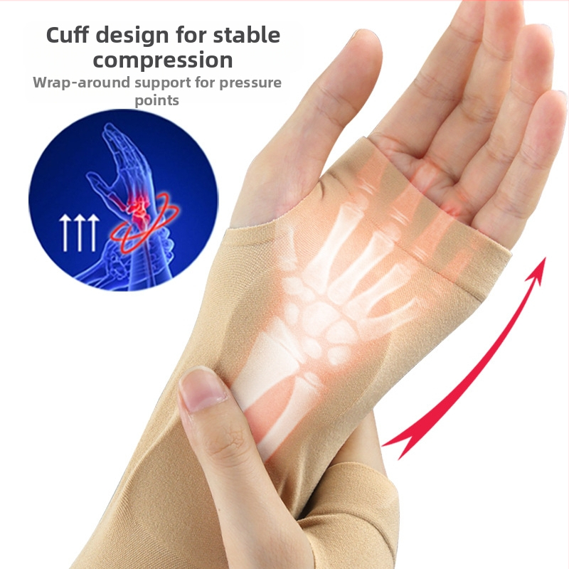 Защитни ръкавици за китката – нейлон и SEBS, мека длан против износване, за възрастни; подходящи за бягане, колоездене, скално катерене, йога и планински туризъм