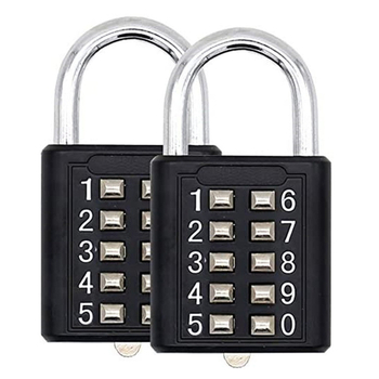 Μηχανική κλειδαριά ντουλαπιού γυμναστηρίου με 10 πλήκτρα – εξωτερική και ανθεκτική στο νερό, από κράμα ψευδαργύρου, μοντέλο YF 22011901