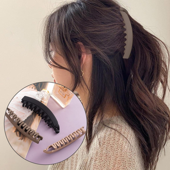 Σετ 3 κλιπ μαλλιών μπανάνας, ματ φινίρισμα, χειροποίητο, αξεσουάρ κεφαλής για γυναίκες, φρέσκο και γλυκό στυλ