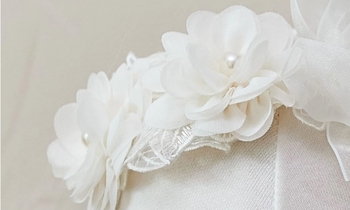 Čelenka za kosu za bebu s cvijetom — korejski stil, tkanina, čelenka za kosu, cvjetni dizajn, mogućnost prilagodbe