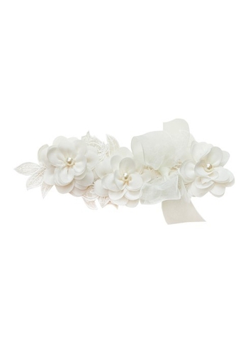 Čelenka za kosu za bebu s cvijetom — korejski stil, tkanina, čelenka za kosu, cvjetni dizajn, mogućnost prilagodbe