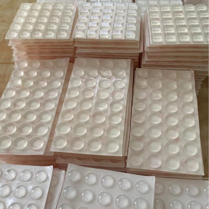 Силиконови крачета за мебели със антиударни и ударопоглъщащи свойства; неплъзгащи цилиндрично полусферични топчета; общо предназначение