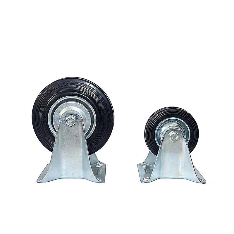 Гумени кастери за колички C-CTCK / C-CTCS / C-CTCJ75/100/125/150-R — фиксирани, въртящи се и със спирачка • Модел 162787 • Марка: Друг • Приложение: Друг • Лицензируеми частни марки: Да